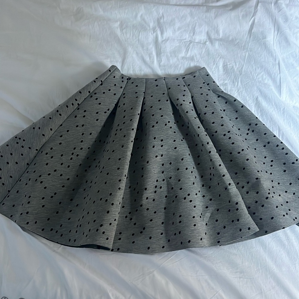 Maje polka dot skirt